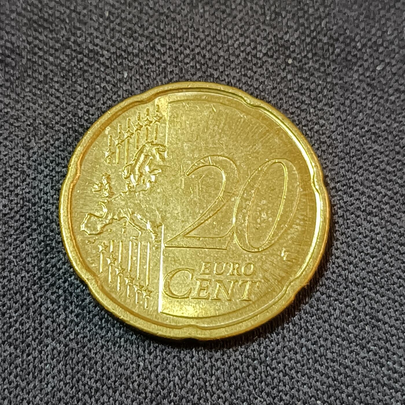 【游宝拍卖】丙午蛇马年第2期 芬兰2015年20欧分