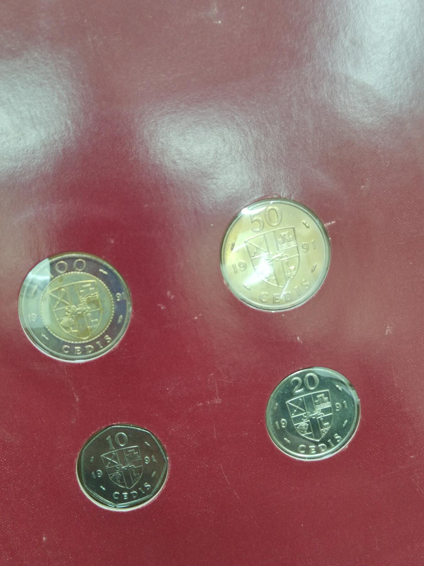 PCAI钱币  24-760  富兰克林早期大卡装硬币小专场