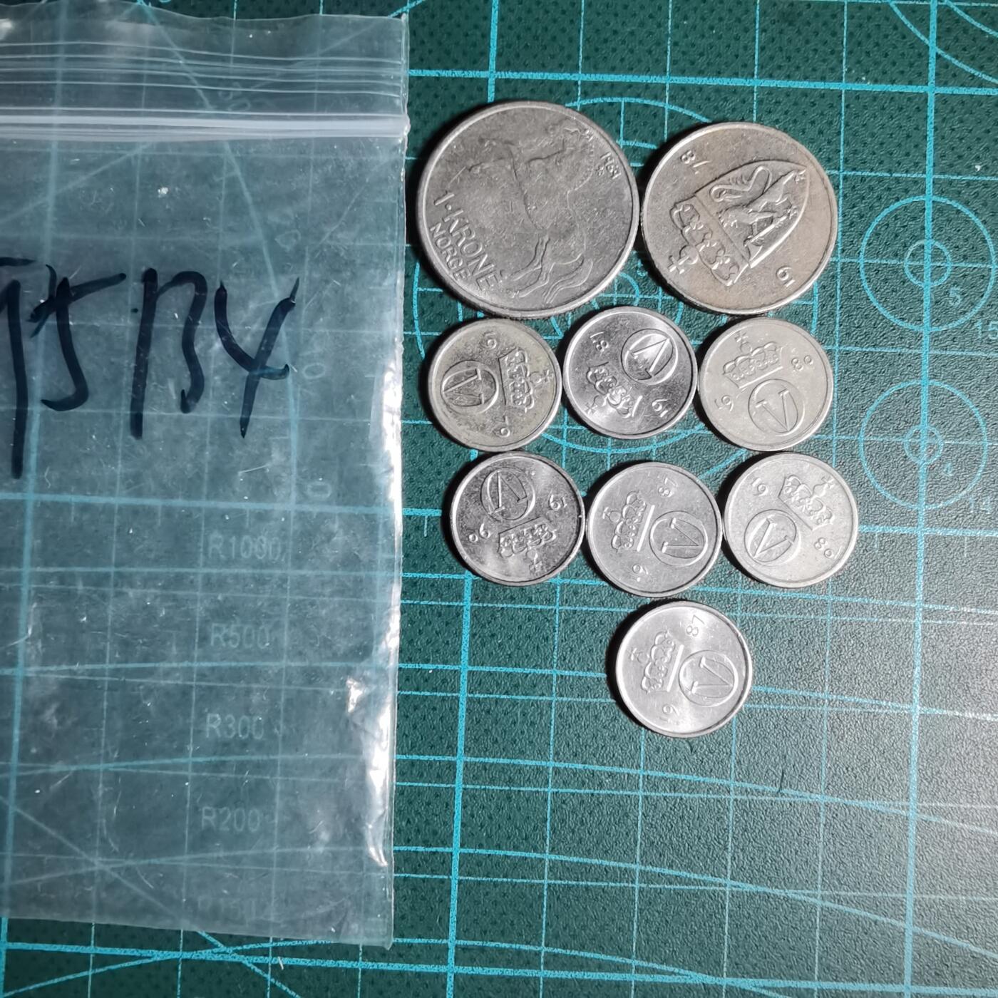 沼泽如烟--第995场 挪威散币九枚