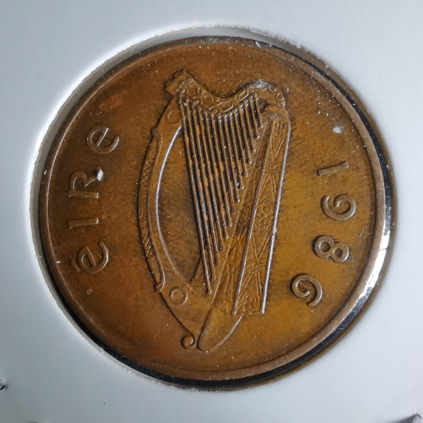 沼泽如烟--第995场 爱尔兰1986年2便士