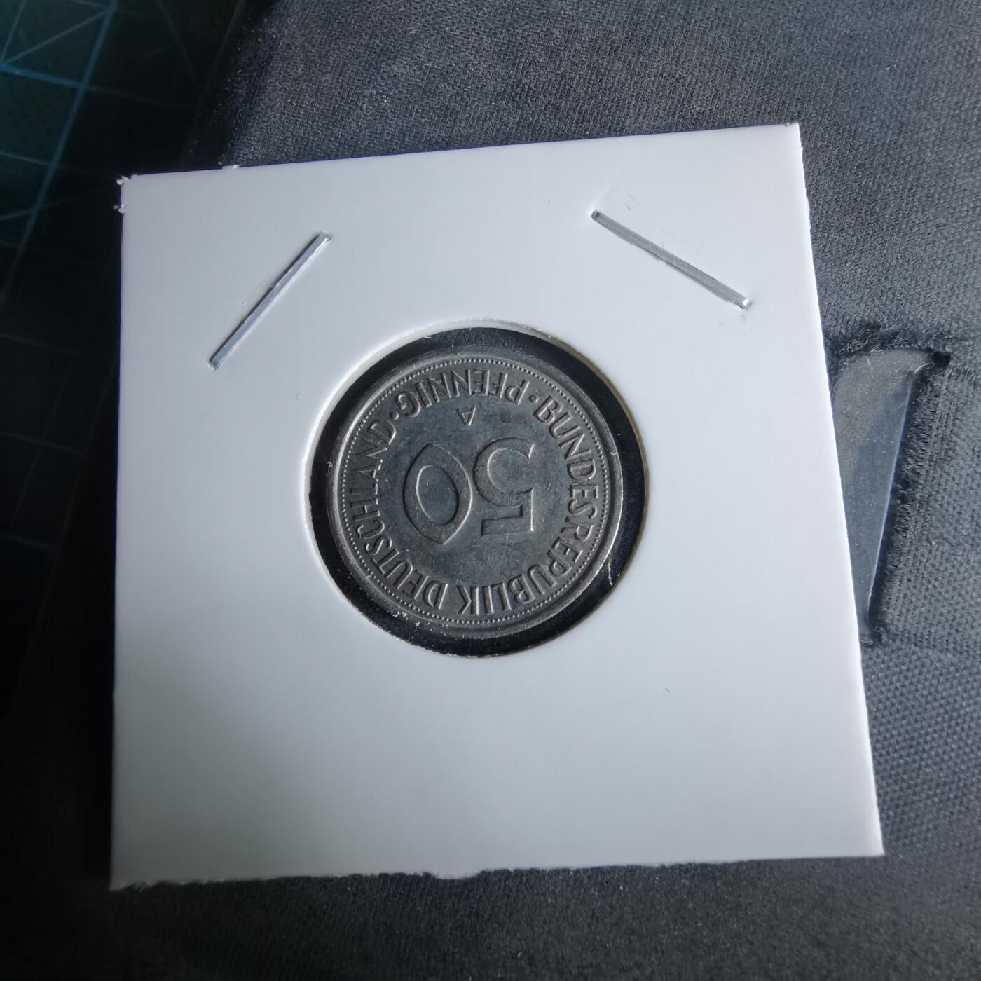 沼泽如烟--第995场 德国1990年50芬尼