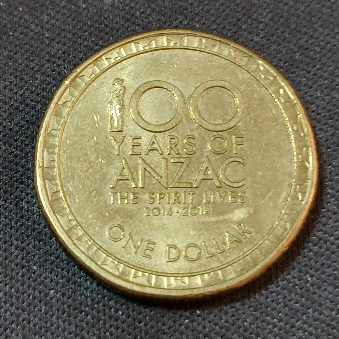 【游宝拍卖】丙午蛇马年第2期 澳大利亚2015年1澳元纪念币