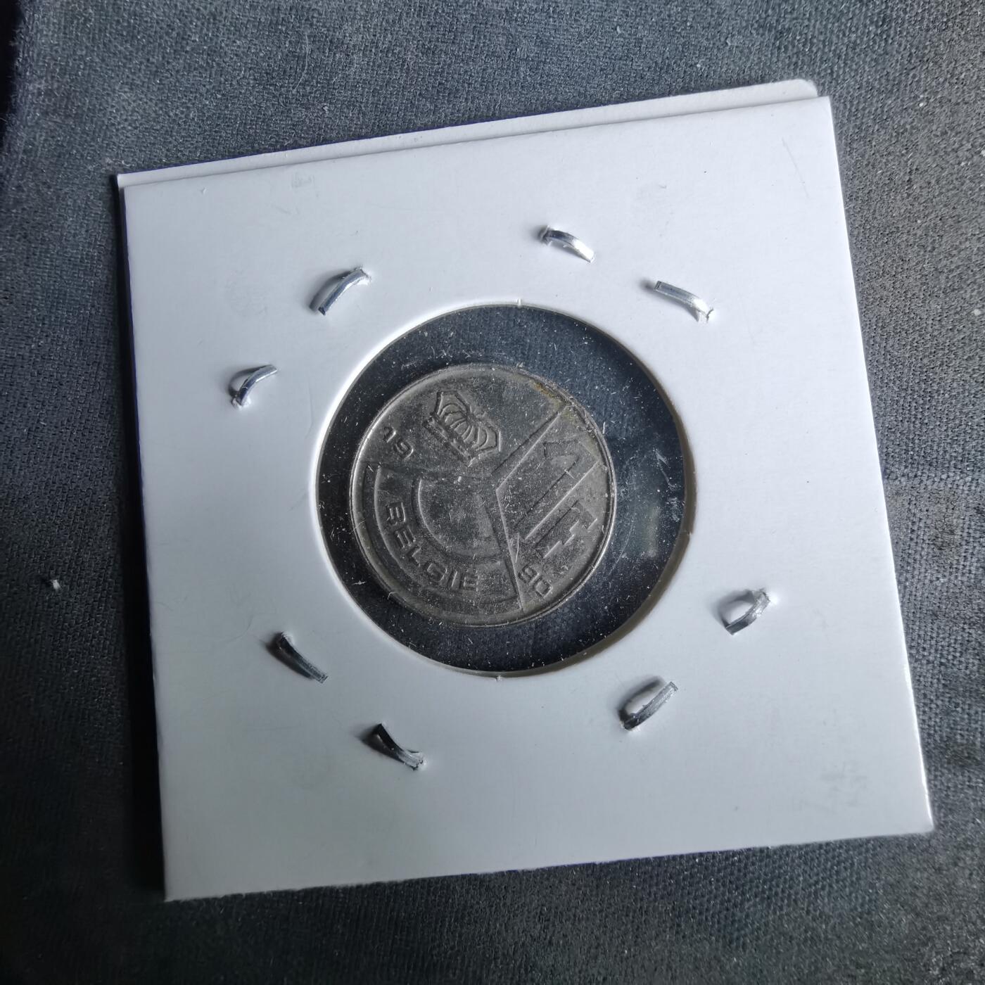 沼泽如烟--第993场 比利时1990年1法郎