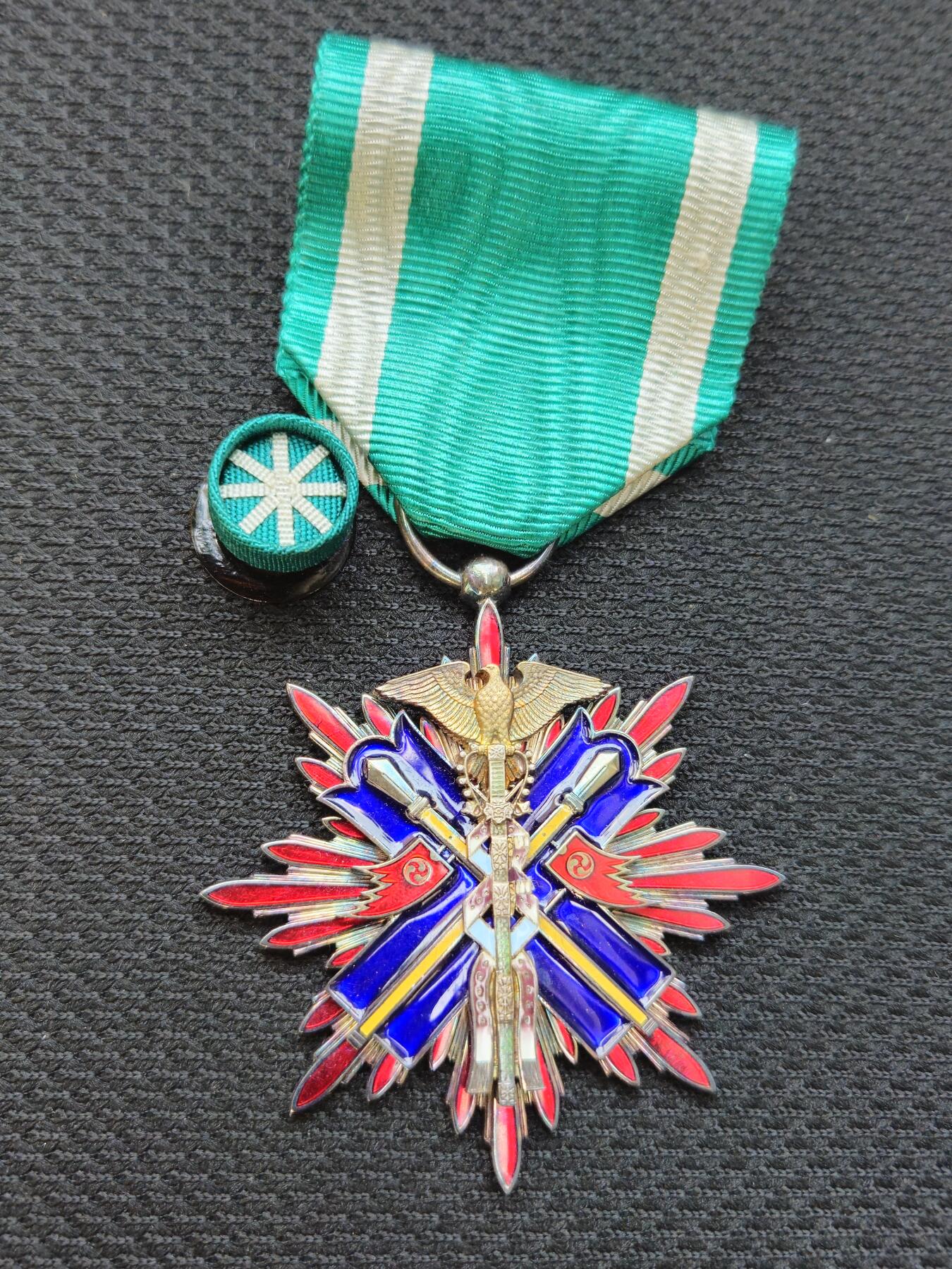 各国勋章奖章拍卖第49期 日本功五级金鵄勋章，带盒略