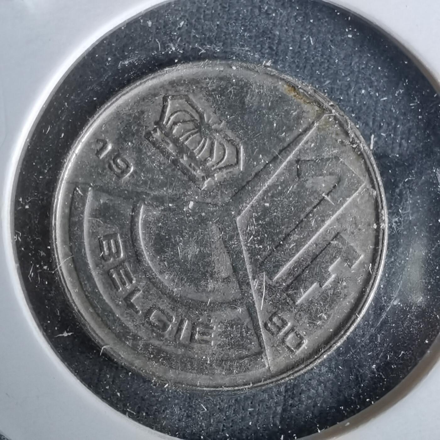 沼泽如烟--第993场 比利时1990年1法郎