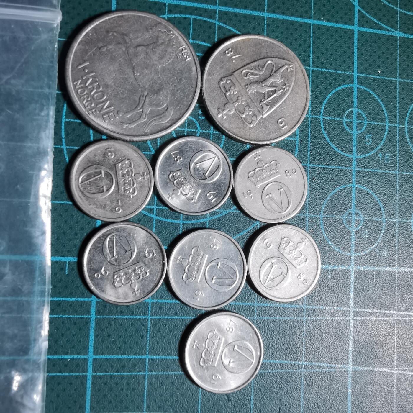 沼泽如烟--第995场 挪威散币九枚