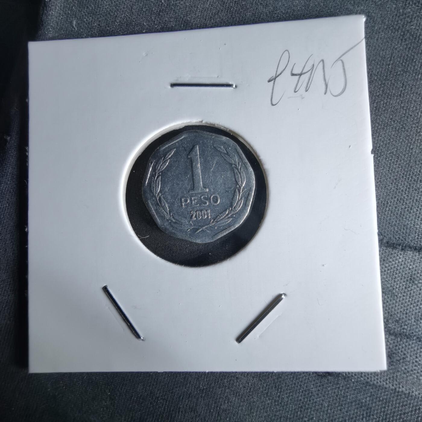 沼泽如烟--第994场 智利2001年1比索