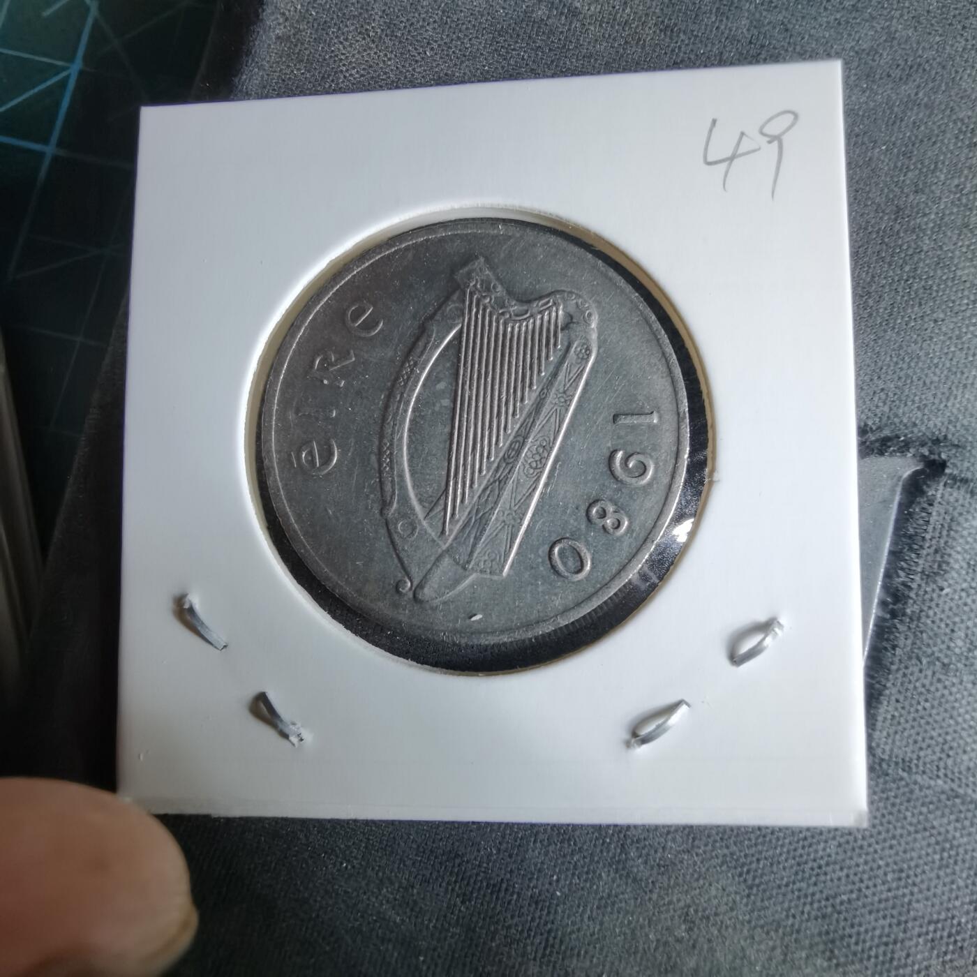 沼泽如烟--第995场 爱尔兰1980年10便士