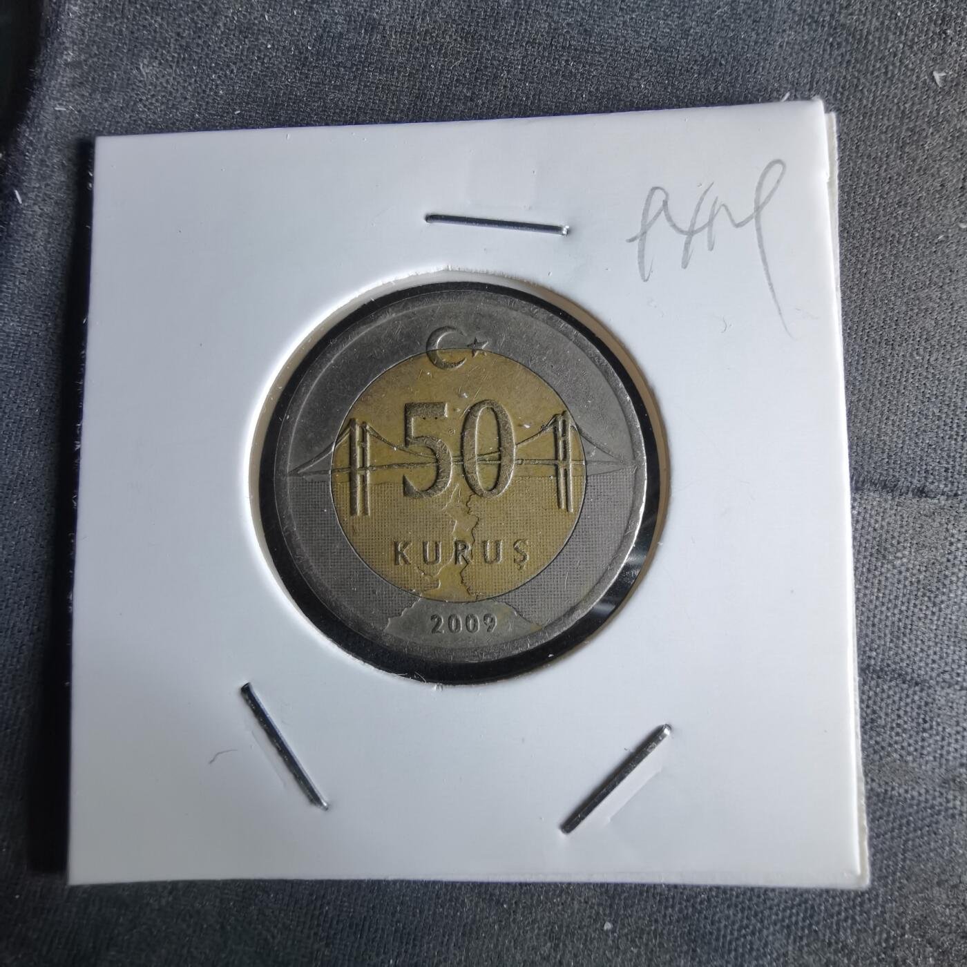 沼泽如烟--第994场 土耳其2009年50库鲁