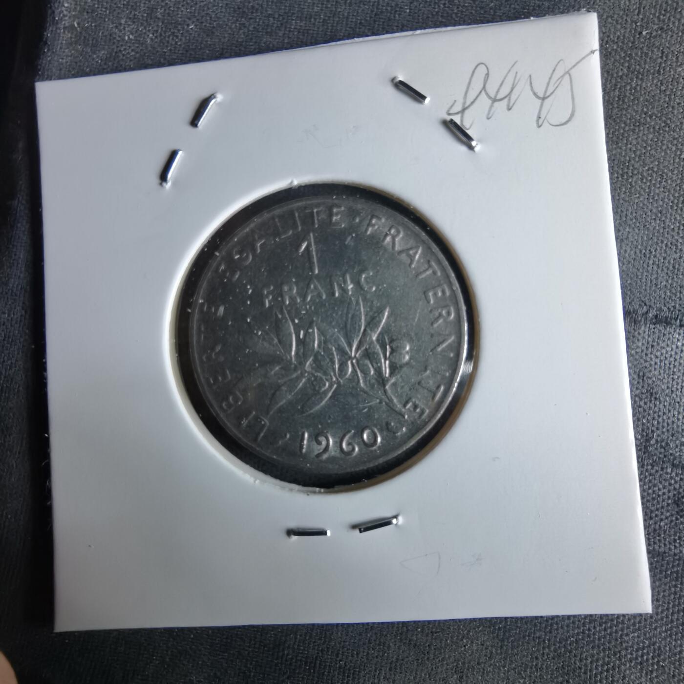 沼泽如烟--第994场 法国1960年1法郎