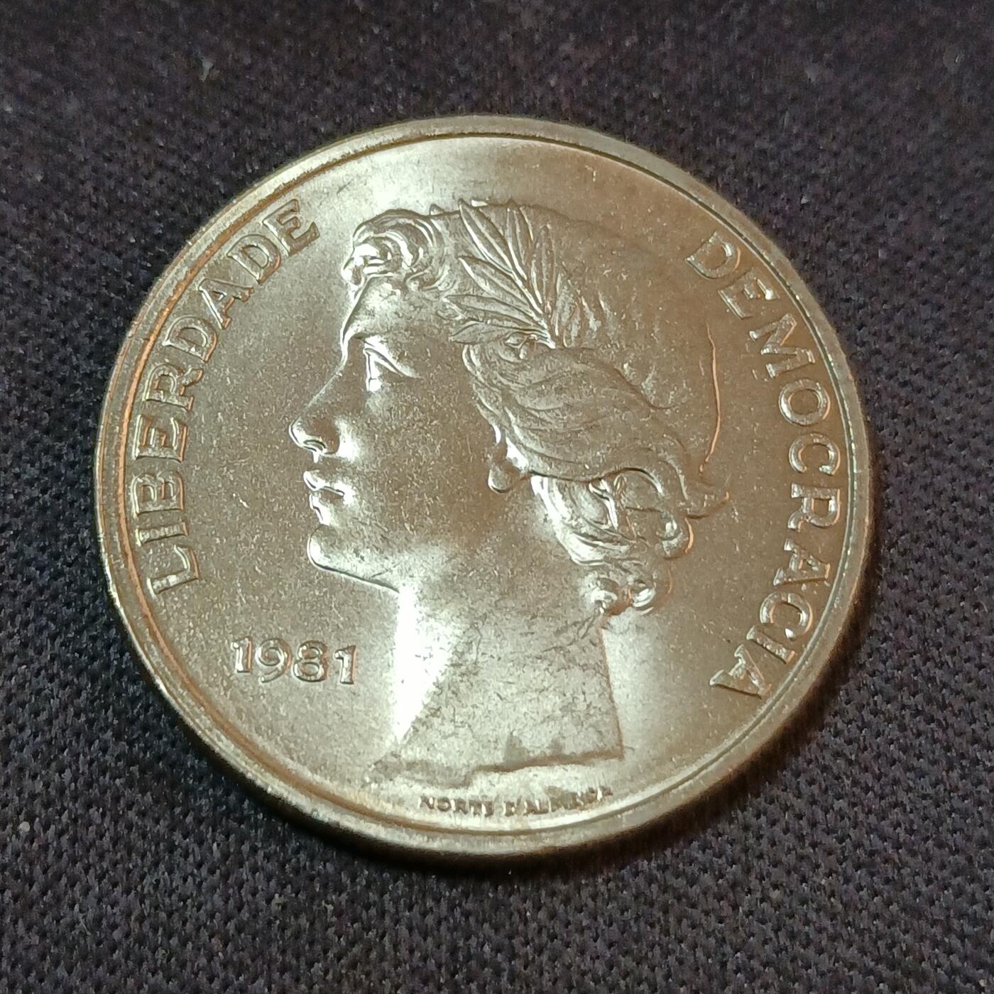 【游宝拍卖】丙午蛇马年第2期 葡萄牙1981年25埃斯库多