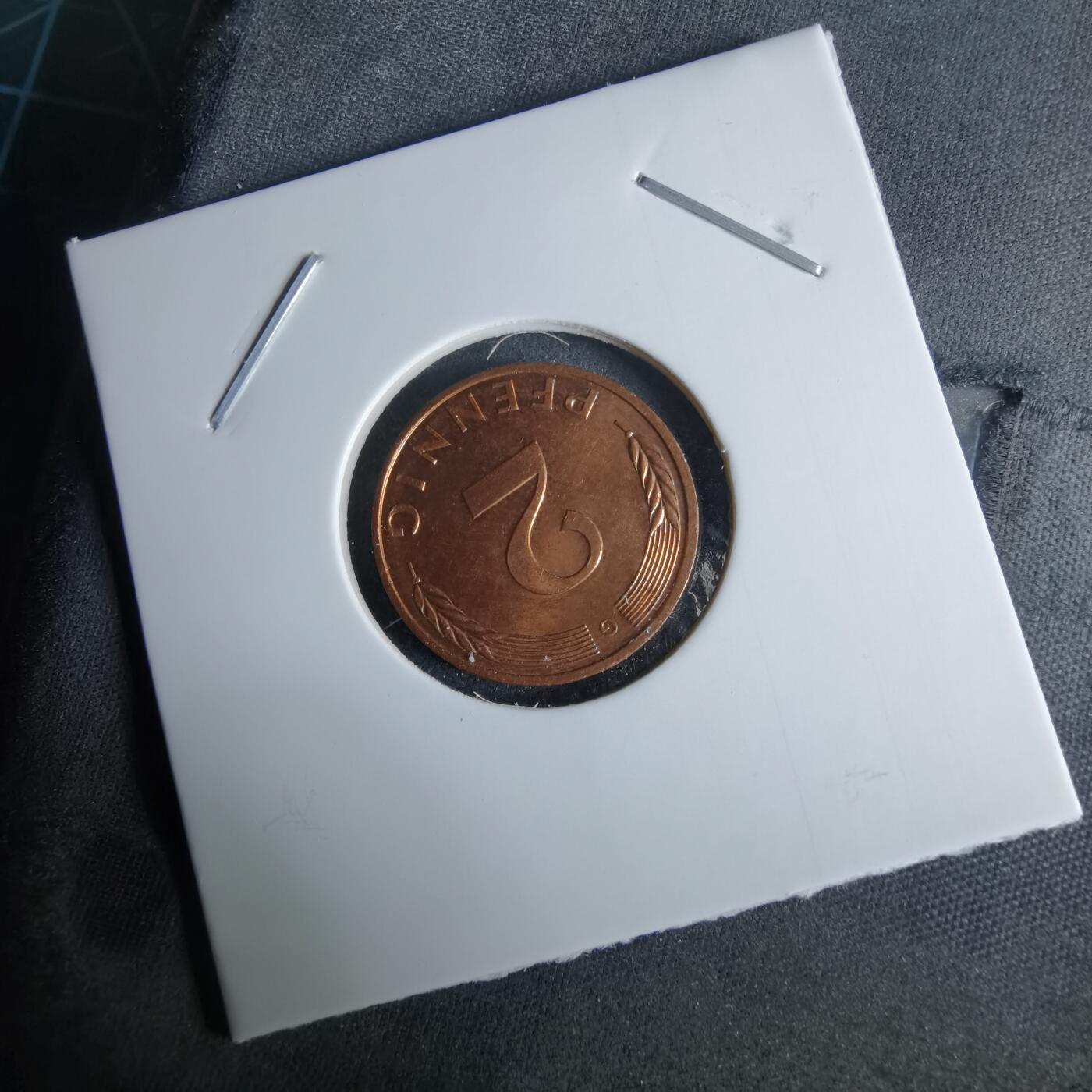 沼泽如烟--第995场 德国1991年2芬尼