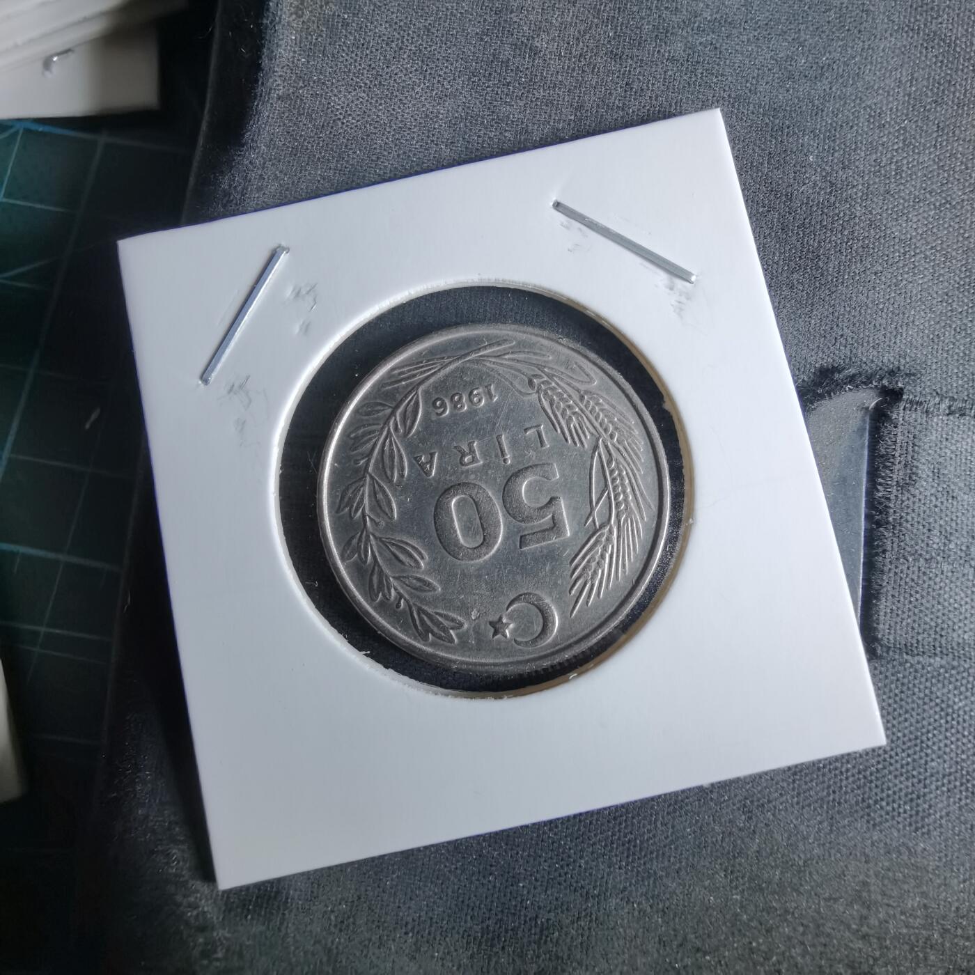 沼泽如烟--第995场 土耳其1986年50里拉