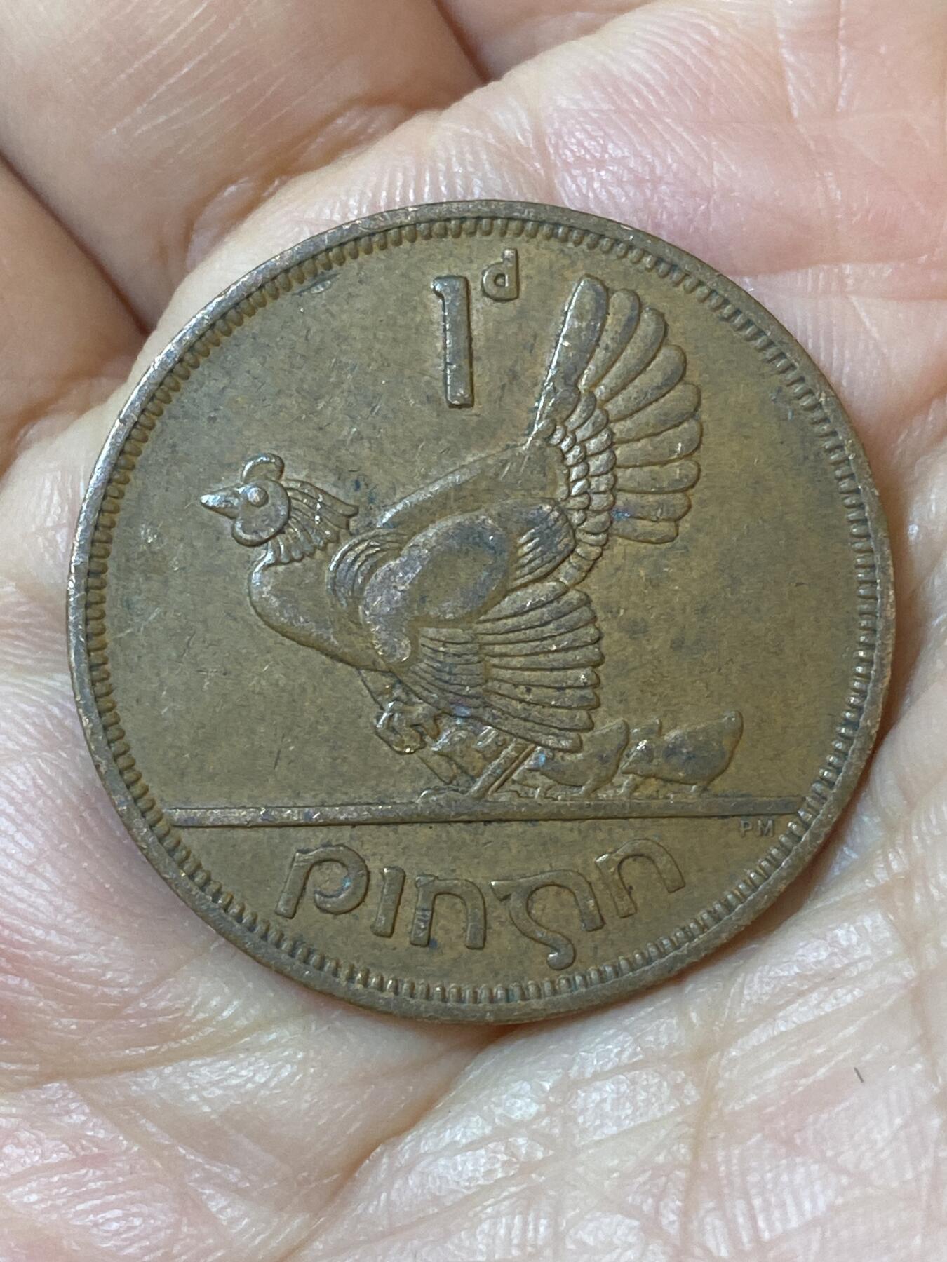 2026年第二十五场(总第一百九十四场）外国好品散币场(免佣金) 爱尔兰🇮🇪1963年1便士(共和国时期第一套)