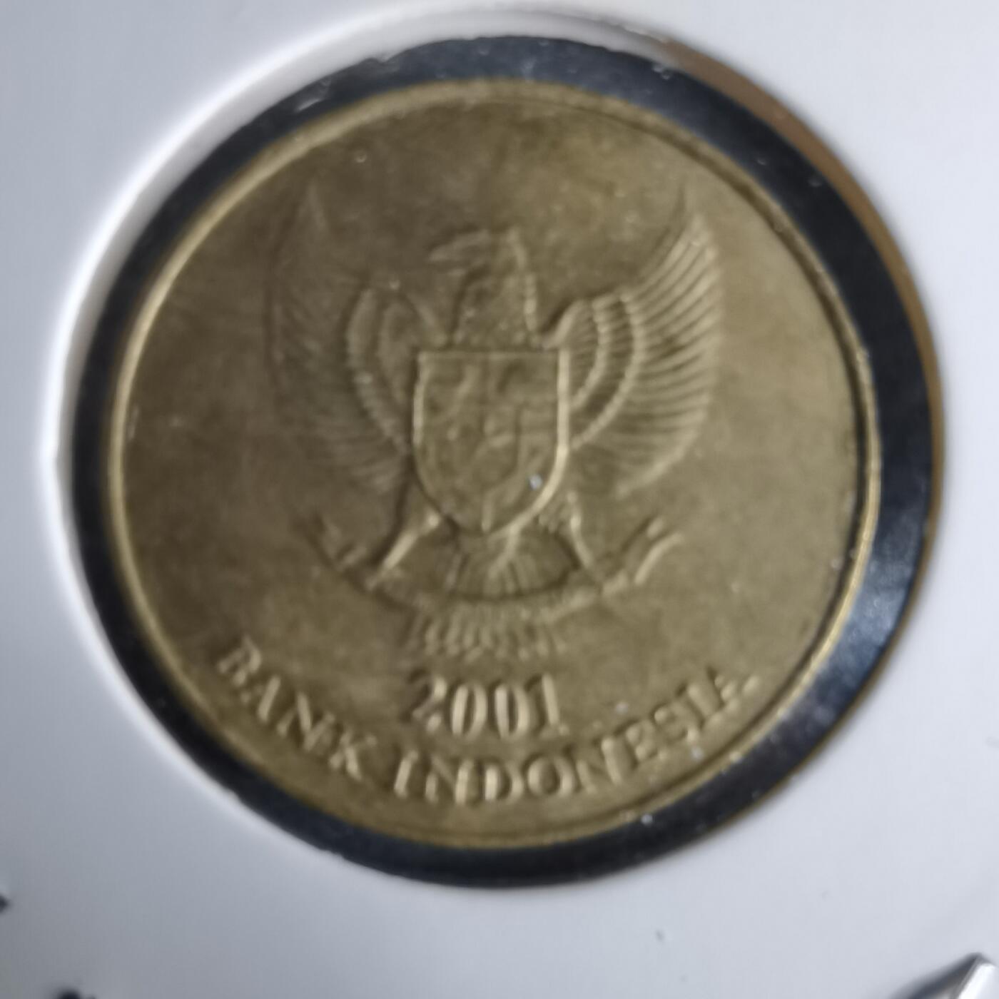 沼泽如烟--第995场 印度尼西亚2001年500卢比