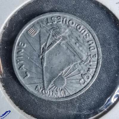 沼泽如烟--第993场 - 1930年法国图卢兹（Toulouse）发行的“拉丁联盟”紧急代用币（Necessity Token）