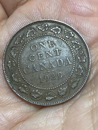 2026年第二十六场(总第一百九十五场）外国好品散币场(免佣金) - 加拿大🇨🇦1920年1分(乔治五世第二版)