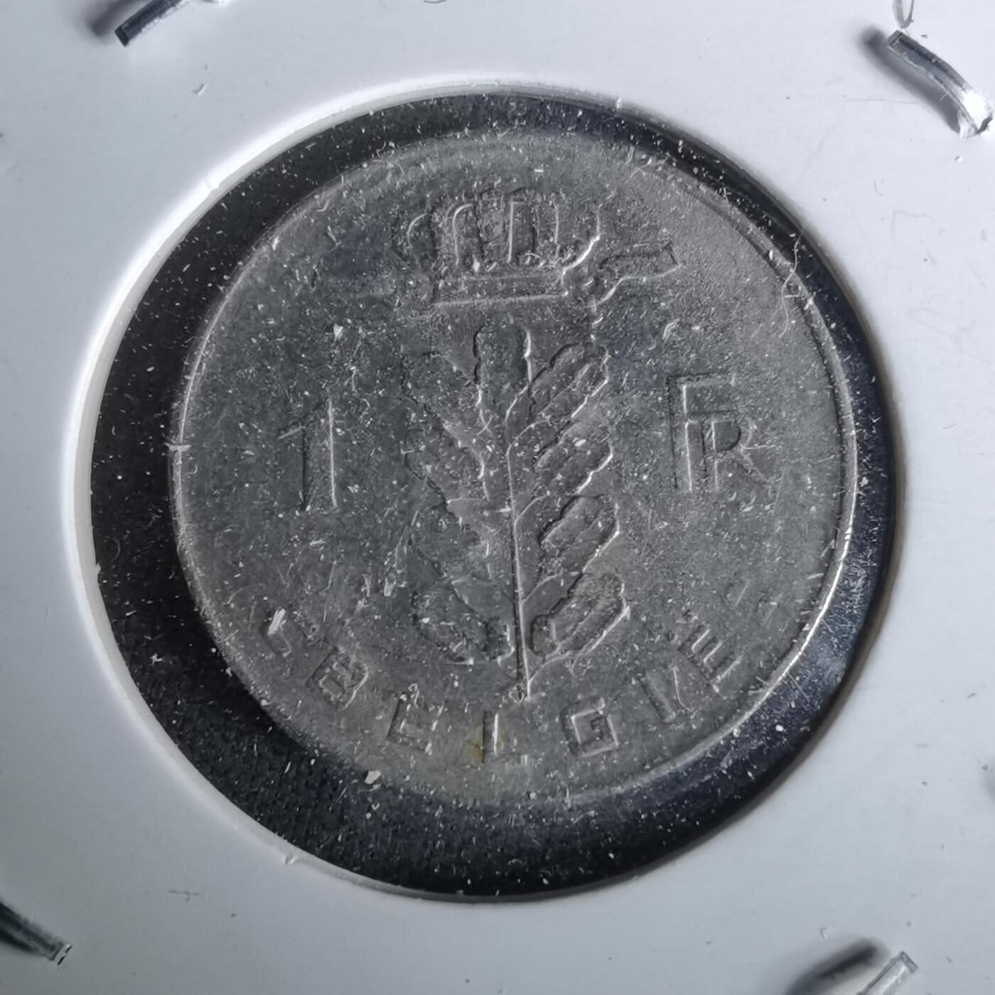 沼泽如烟--第993场 比利时1975年1法郎