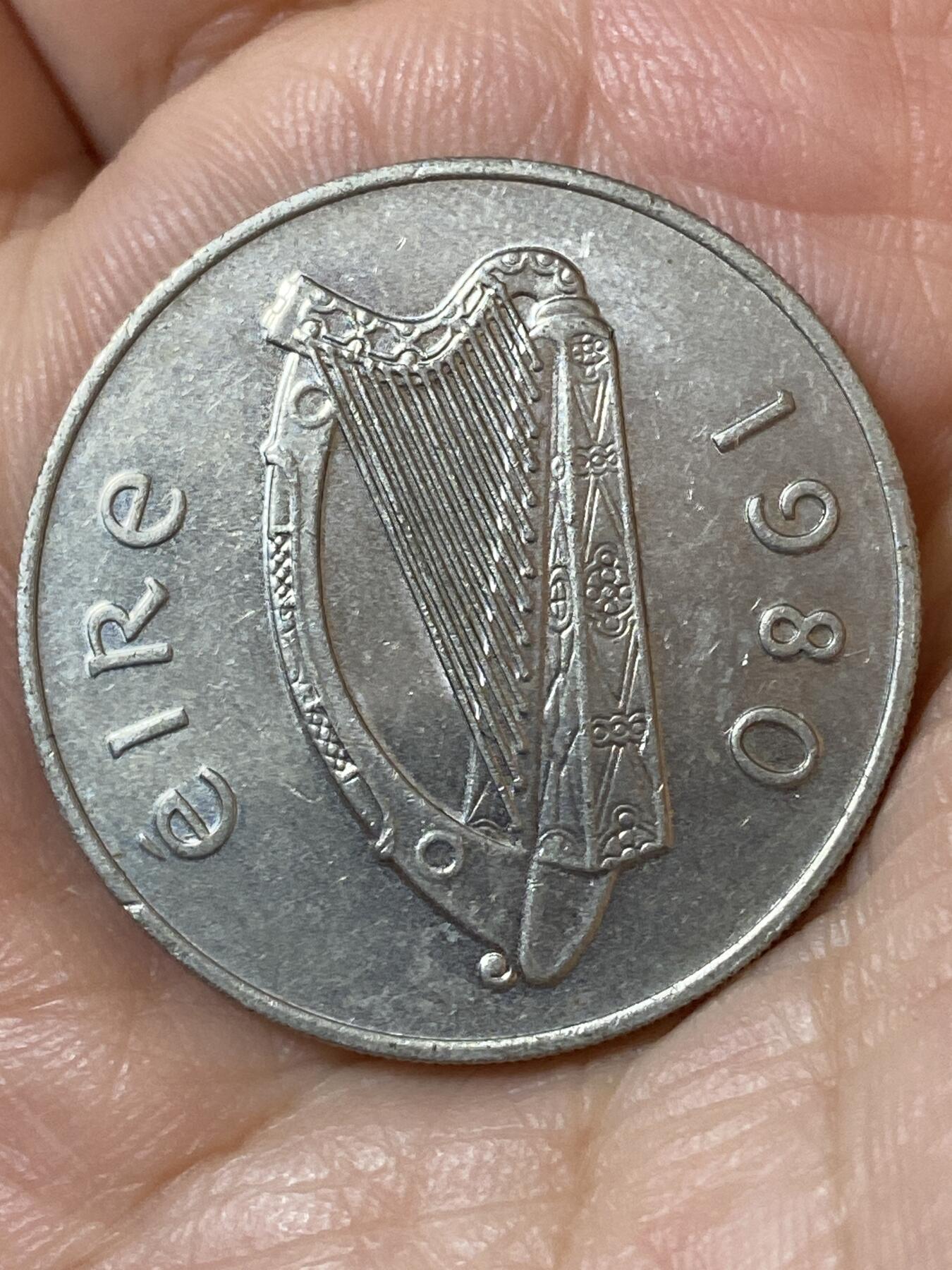 2026年第二十五场(总第一百九十四场）外国好品散币场(免佣金) 爱尔兰🇮🇪1980年10便士(共和国时期第二套第一版)