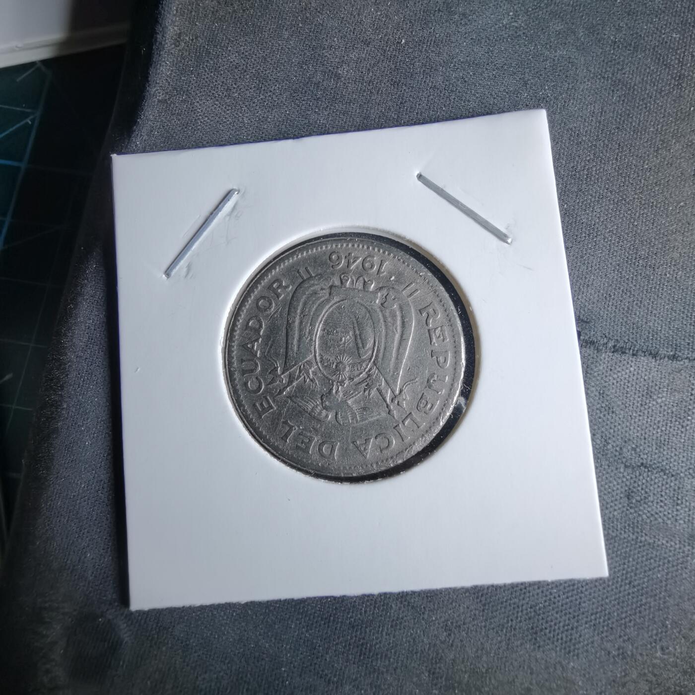 沼泽如烟--第995场 厄瓜多尔1946年1苏克雷