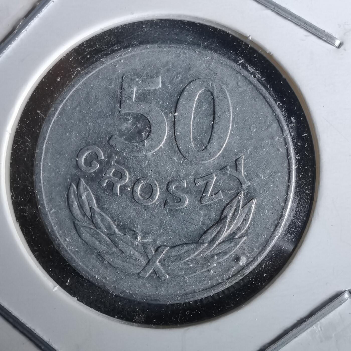 沼泽如烟--第993场 波兰1982年50格罗申