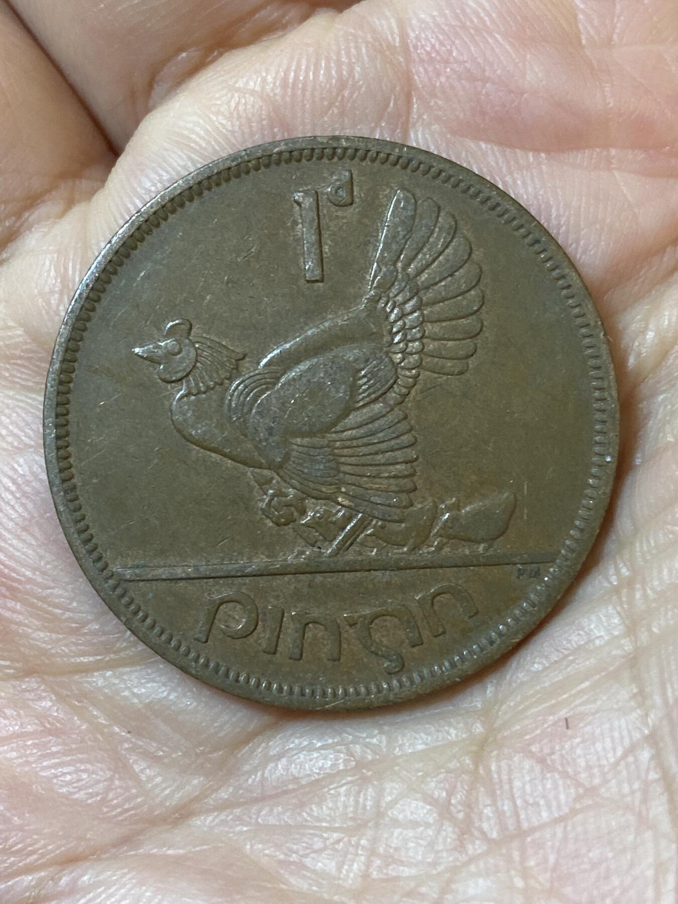 2026年第二十五场(总第一百九十四场）外国好品散币场(免佣金) 爱尔兰🇮🇪1950年1便士(共和国时期第一套)