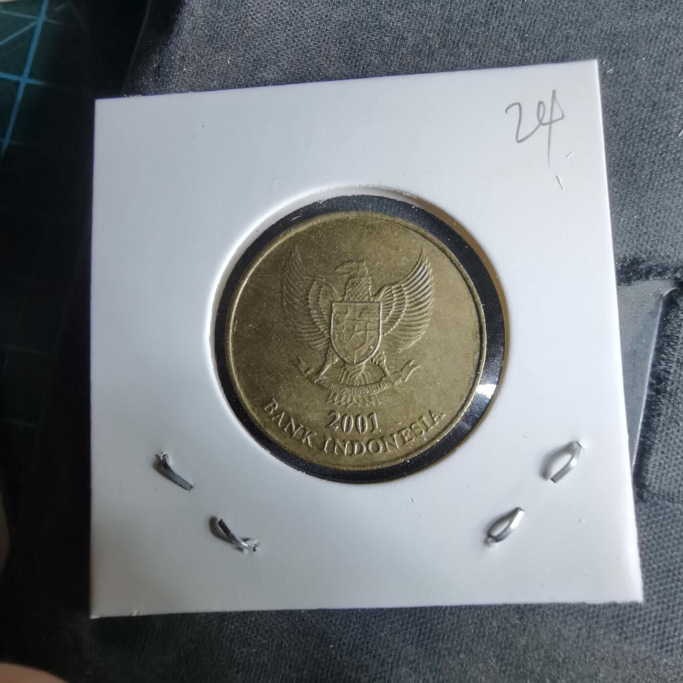 沼泽如烟--第995场 印度尼西亚2001年500卢比