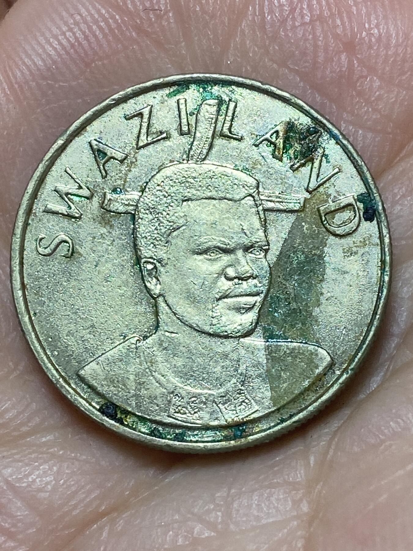 2026年第二十六场(总第一百九十五场）外国好品散币场(免佣金) 斯威士兰🇸🇿2002年1里兰吉尼