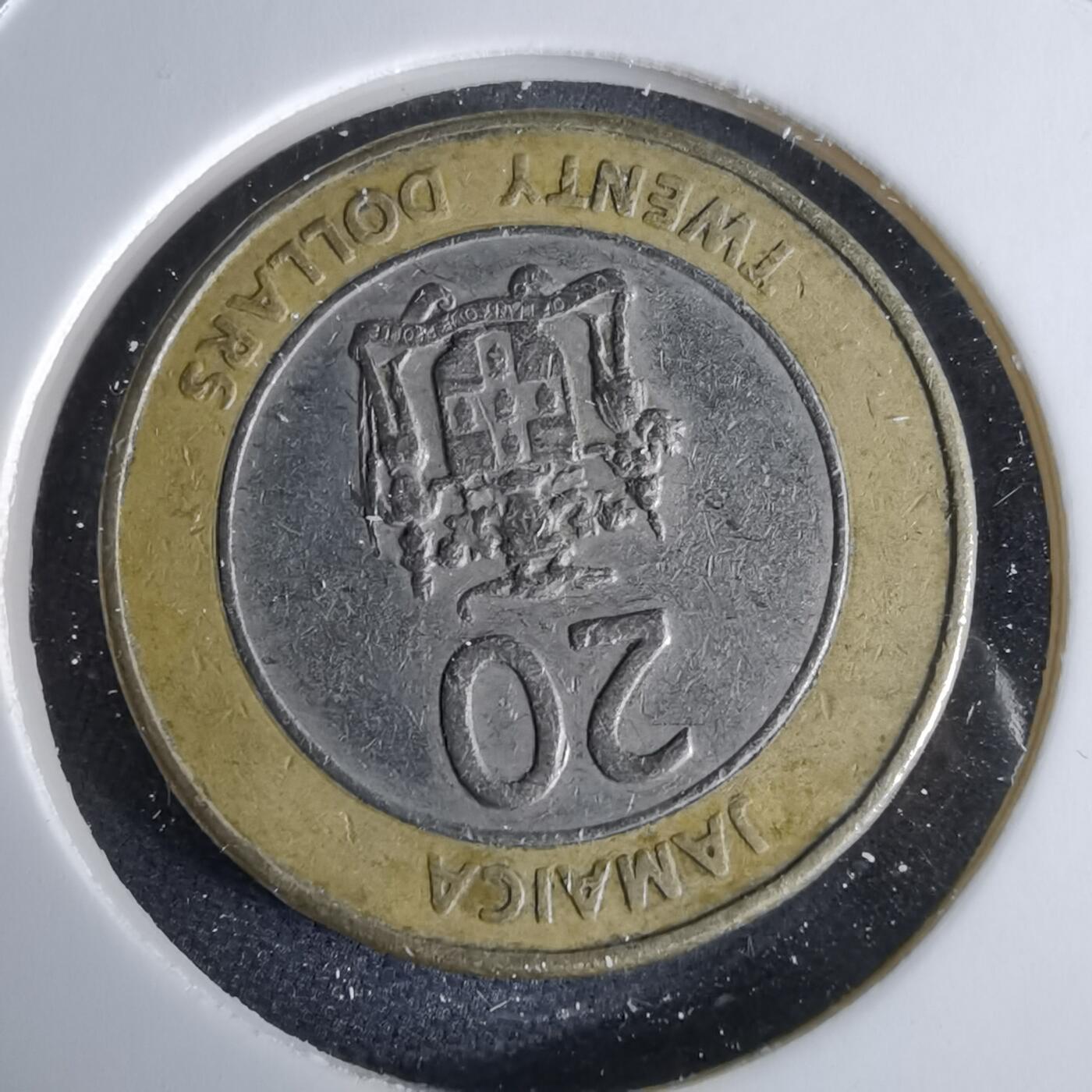 沼泽如烟--第995场 牙买加2000年20元