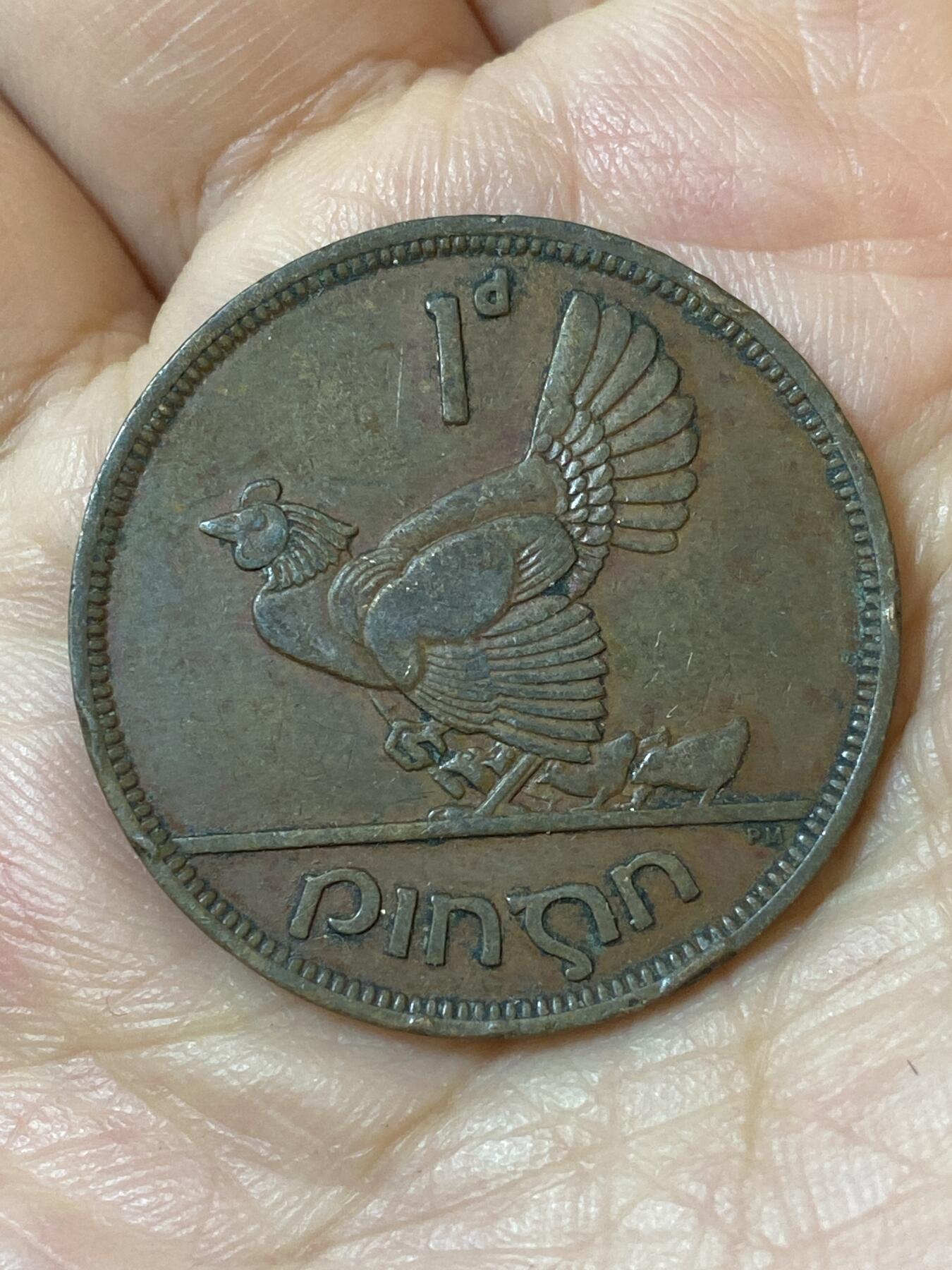 2026年第二十五场(总第一百九十四场）外国好品散币场(免佣金) 爱尔兰🇮🇪1942年1便士(共和国时期第一套)