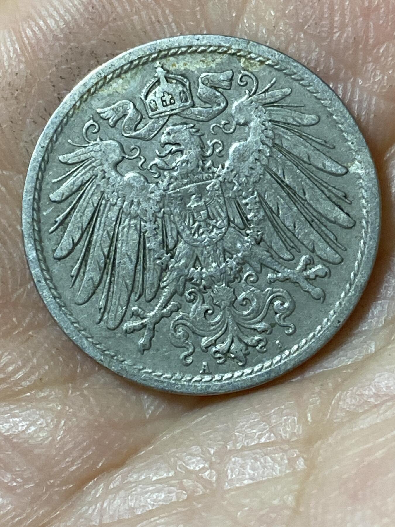 2026年第二十五场(总第一百九十四场）外国好品散币场(免佣金) 德意志帝国1898年10芬尼(威廉二世时期，A标柏林造)