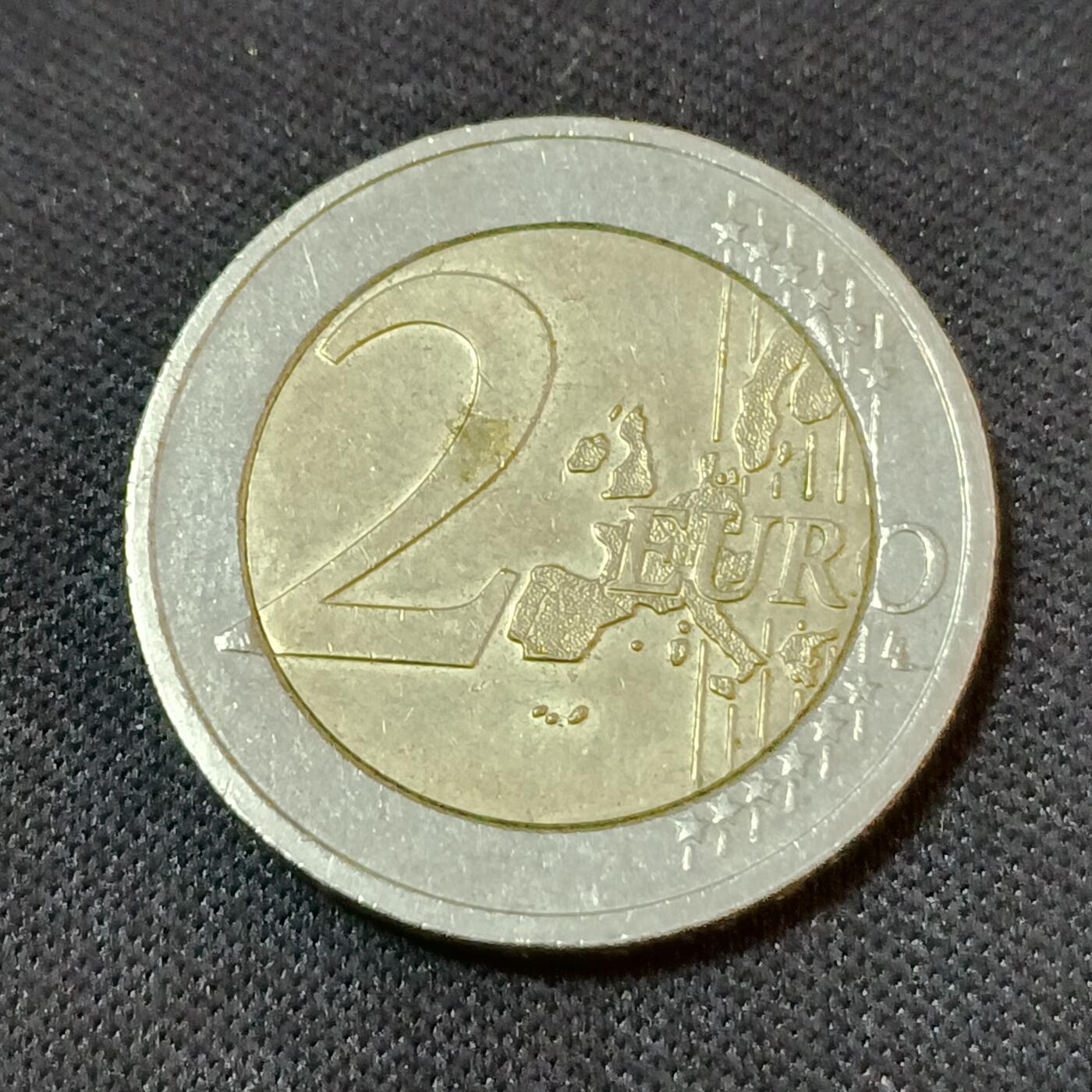 【游宝拍卖】丙午蛇马年第2期 奥地利2002年2欧元