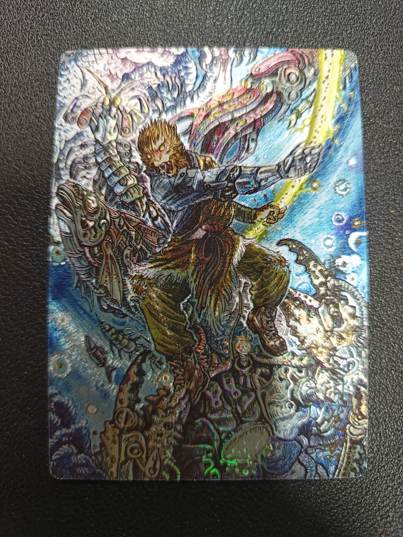 天玑星卡拍第172期《2.23周一截拍》持续收拍收评中 满赠卡需备注 莹彩意 多吉 赛博大圣闹龙宫 062/200 幻彩折光