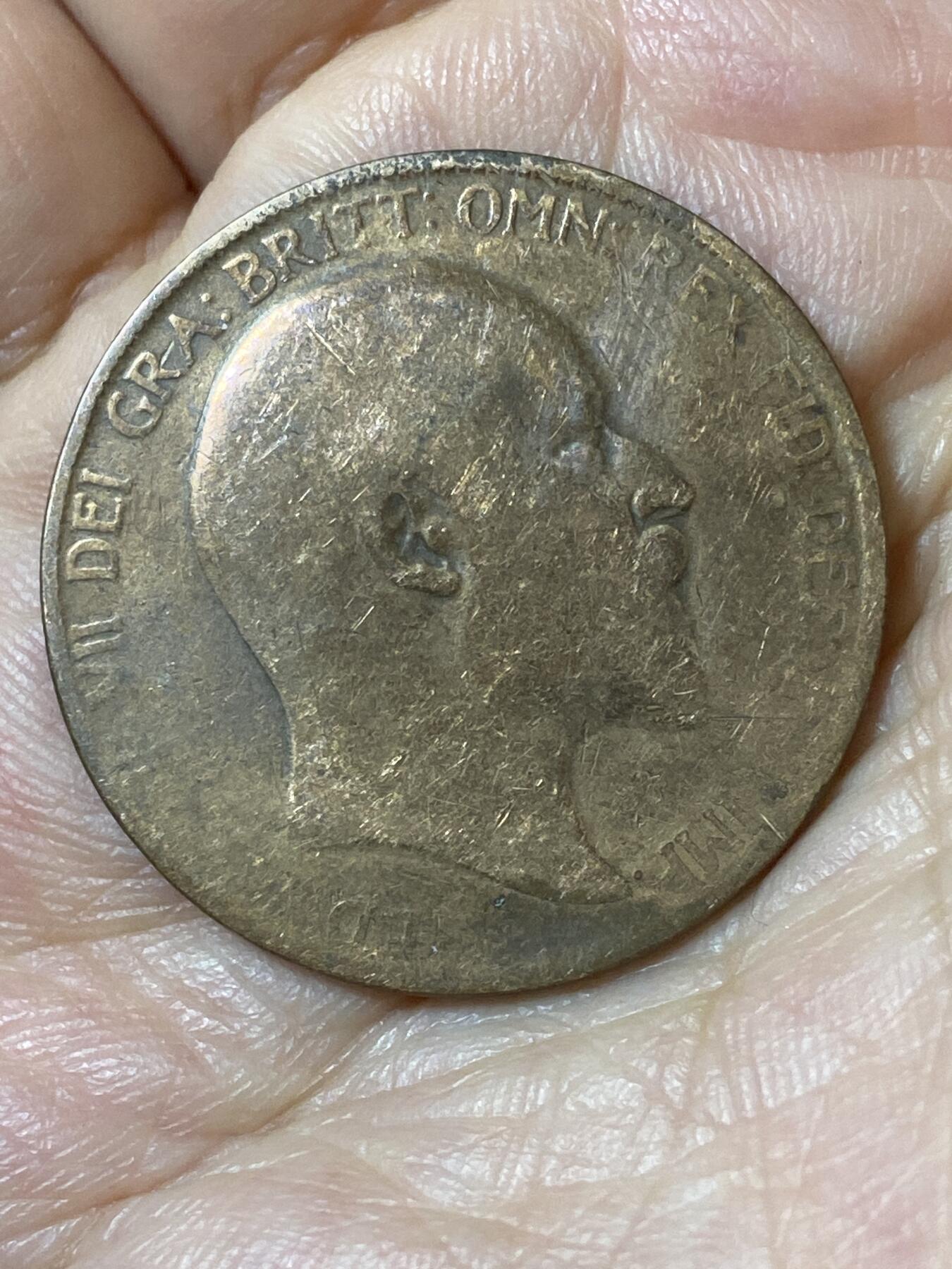 2026年第二十五场(总第一百九十四场）外国好品散币场(免佣金) 英国🇬🇧1907年1便士(爱德华七世时期)