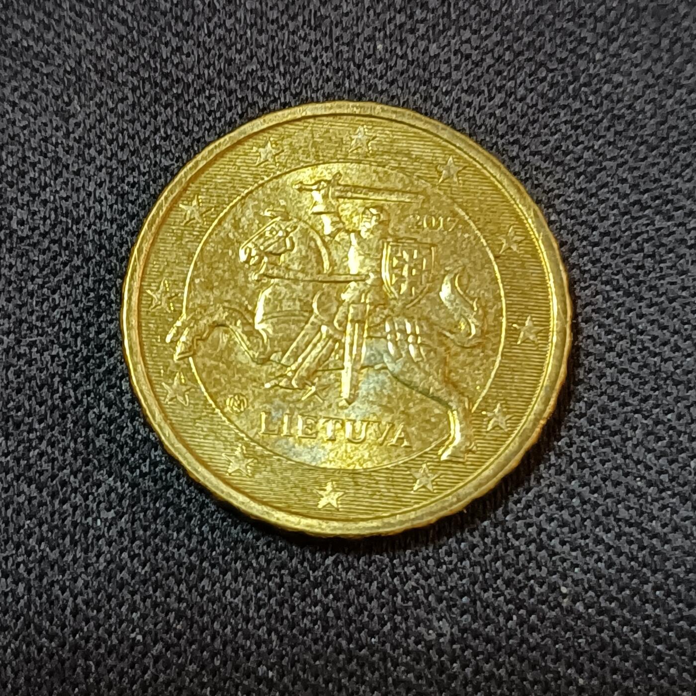 【游宝拍卖】丙午蛇马年第2期 立陶宛2017年10欧分