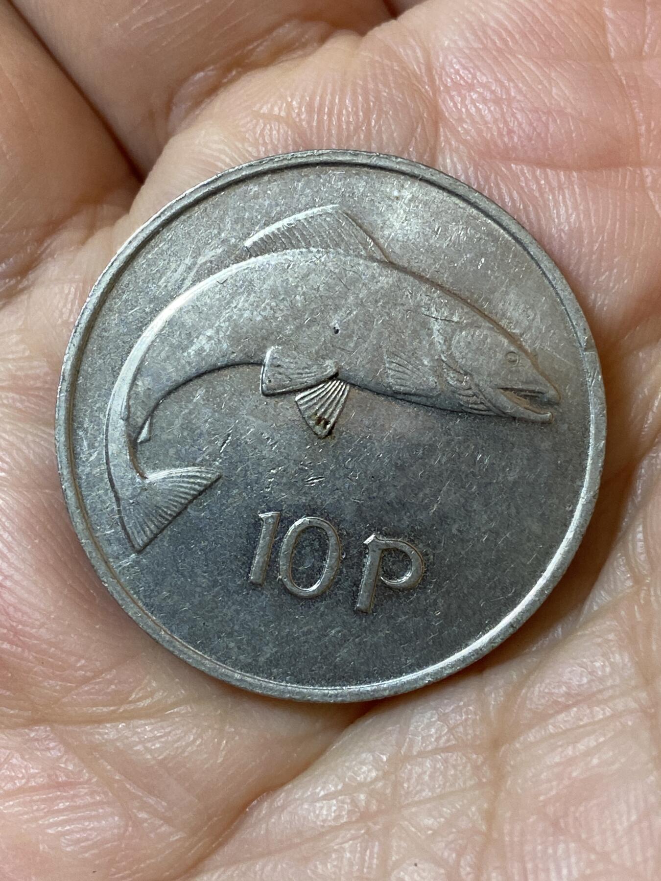 2026年第二十五场(总第一百九十四场）外国好品散币场(免佣金) 爱尔兰🇮🇪1980年10便士(共和国时期第二套第一版)