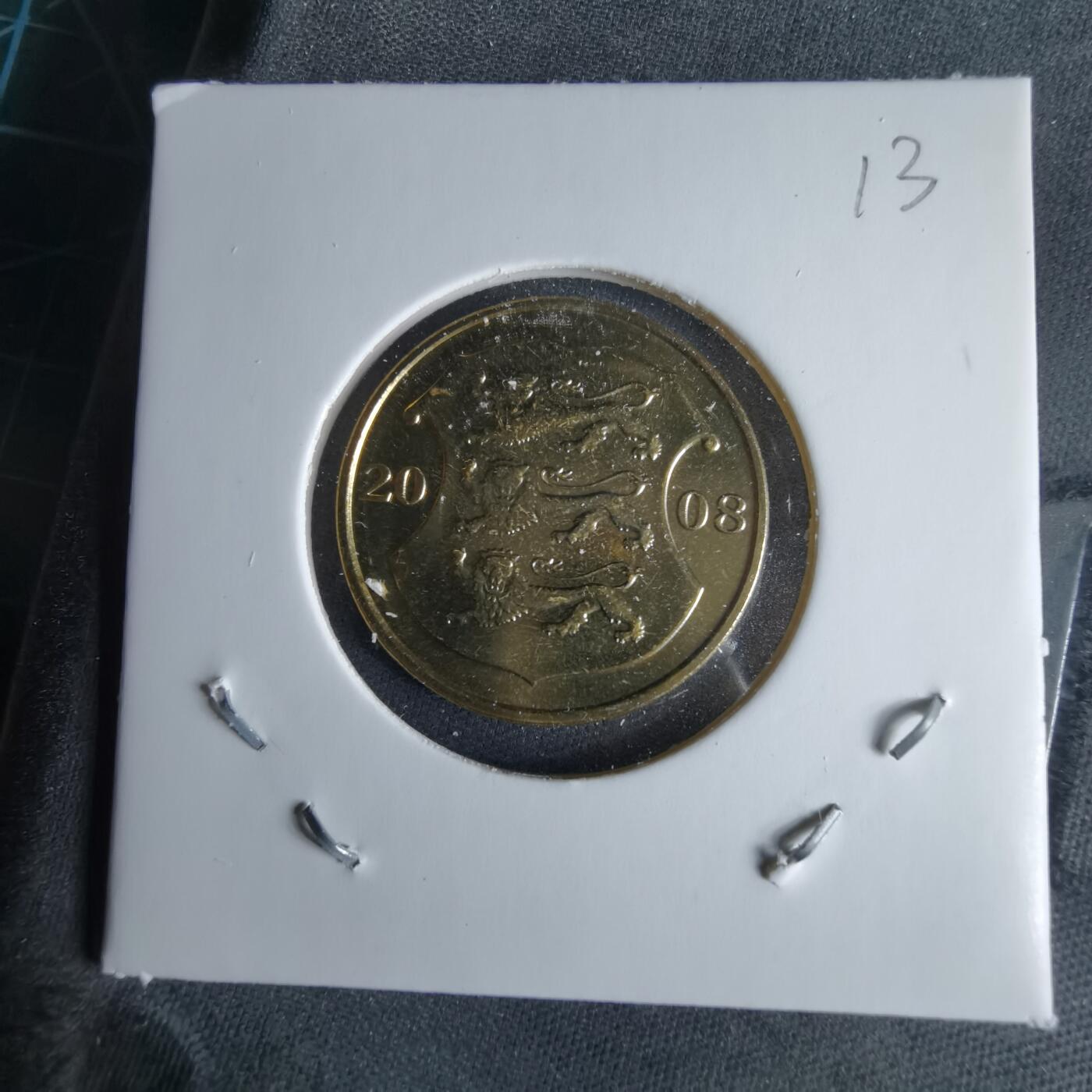 沼泽如烟--第995场 爱沙尼亚2008年1克朗