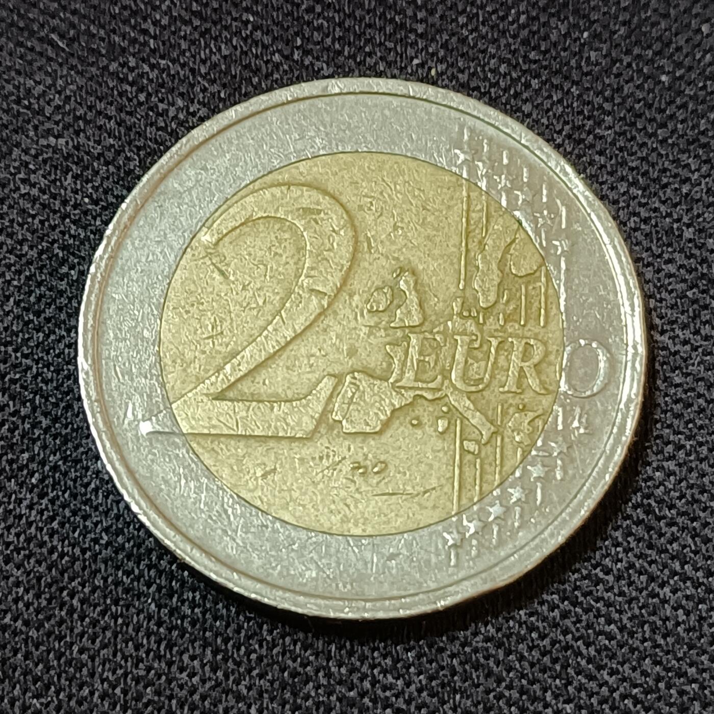 【游宝拍卖】丙午蛇马年第2期 荷兰2001年2欧元