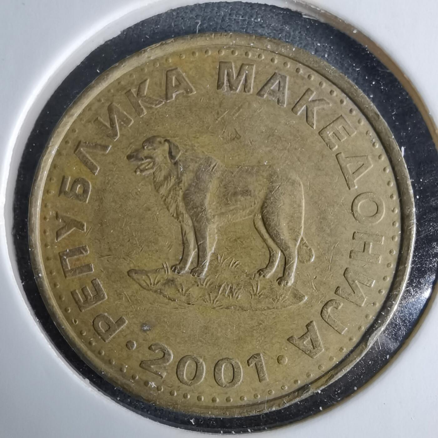 沼泽如烟--第995场 马其顿2001年1第纳尔