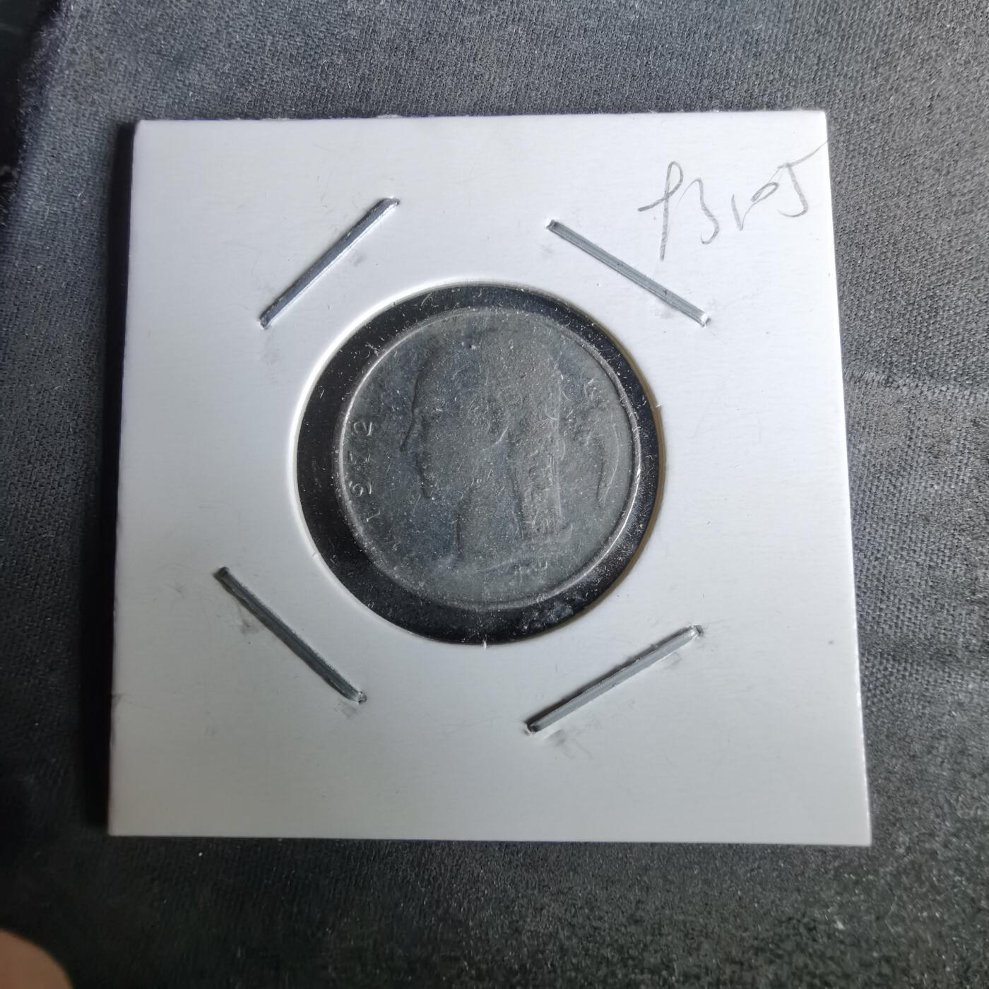 沼泽如烟--第993场 比利时1972年1法郎