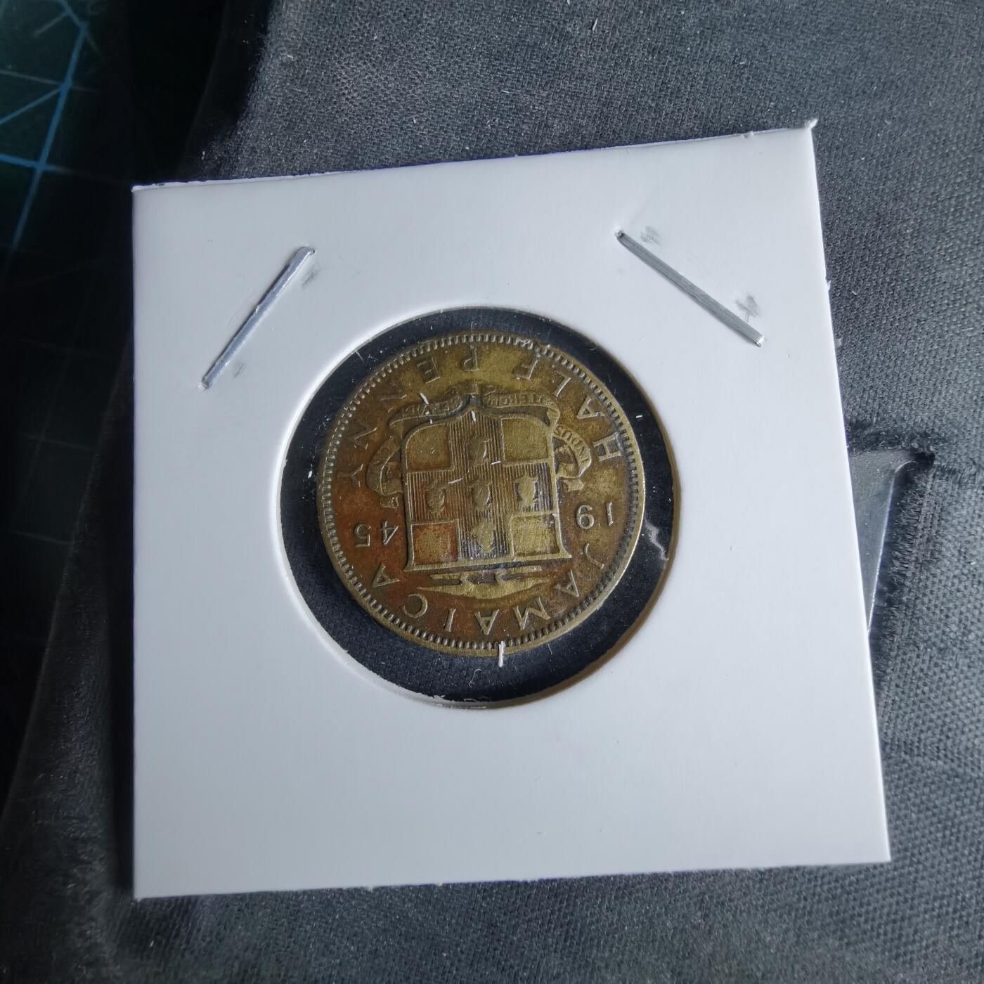 沼泽如烟--第995场 牙买加1945年半便士