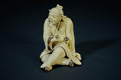 上海都达杂项专场三十一【全场包邮】  - 石湾窑山公人物小摆件89-125