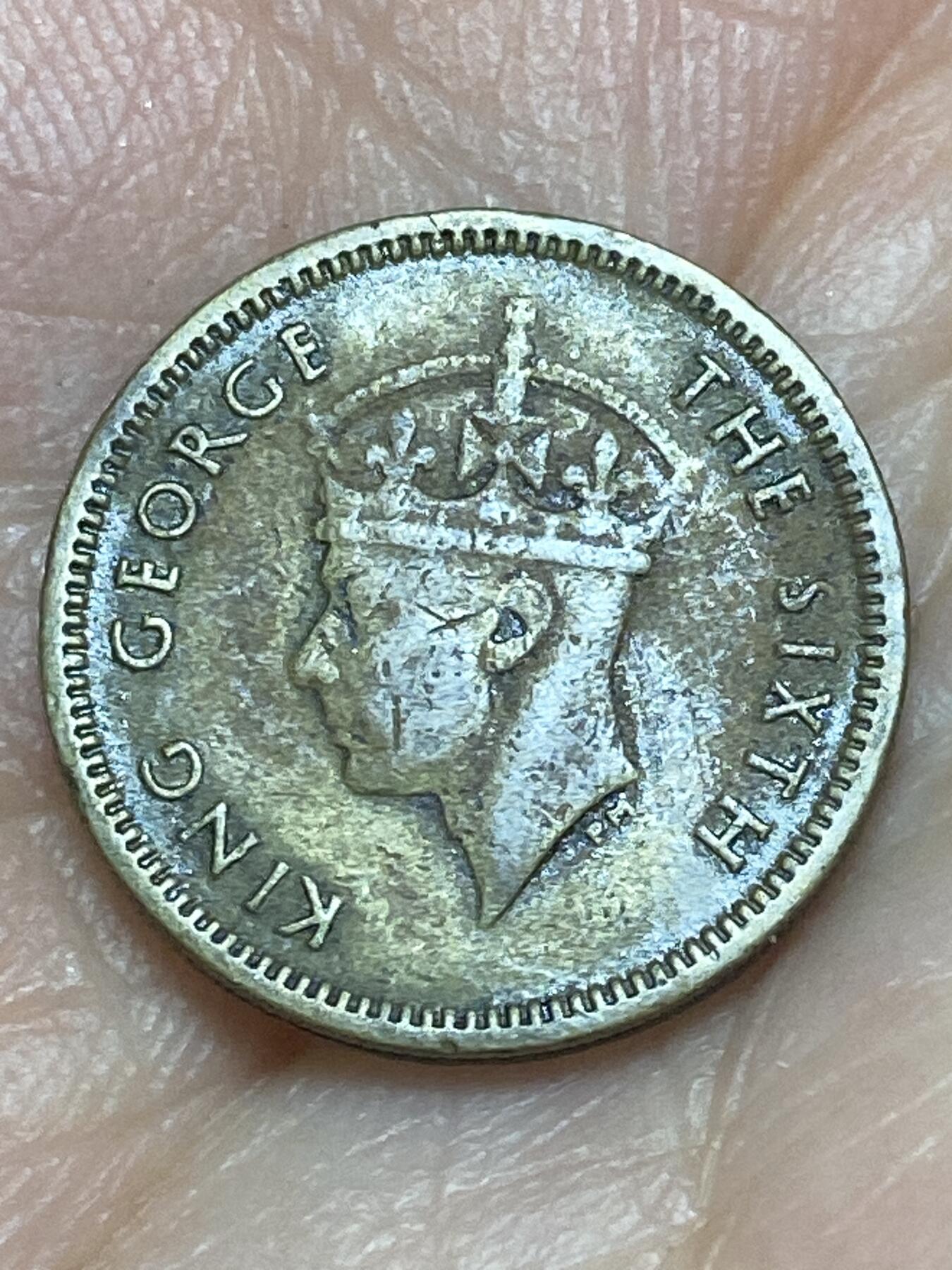 2026年第二十六场(总第一百九十五场）外国好品散币场(免佣金) 香港1949年5仙(乔治六世第三版，首发年仅发行2年)