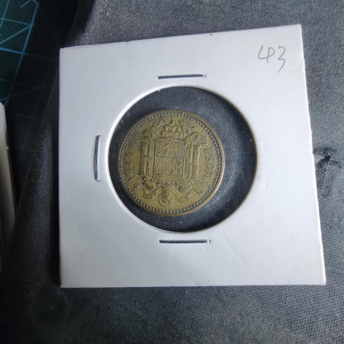 沼泽如烟--第995场 西班牙1944年1比塞塔