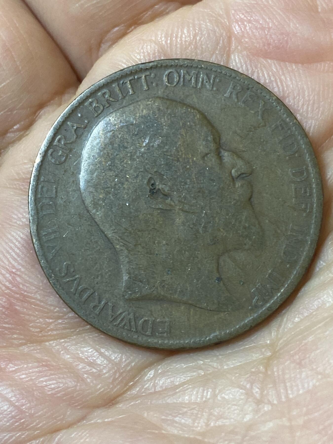 2026年第二十五场(总第一百九十四场）外国好品散币场(免佣金) 英国🇬🇧1906年1便士(爱德华七世时期)