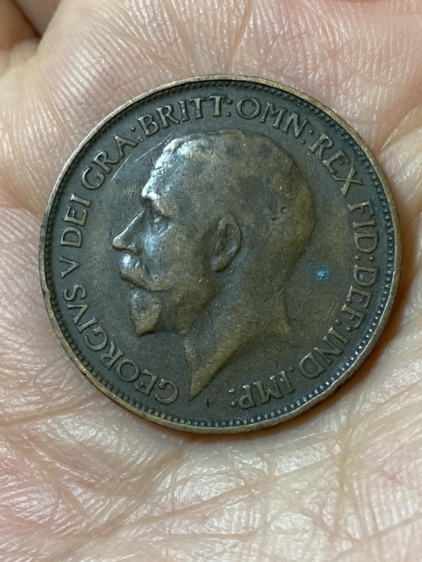 2026年第二十五场(总第一百九十四场）外国好品散币场(免佣金) 英国🇬🇧1924年1/2便士(乔治五世第一版)