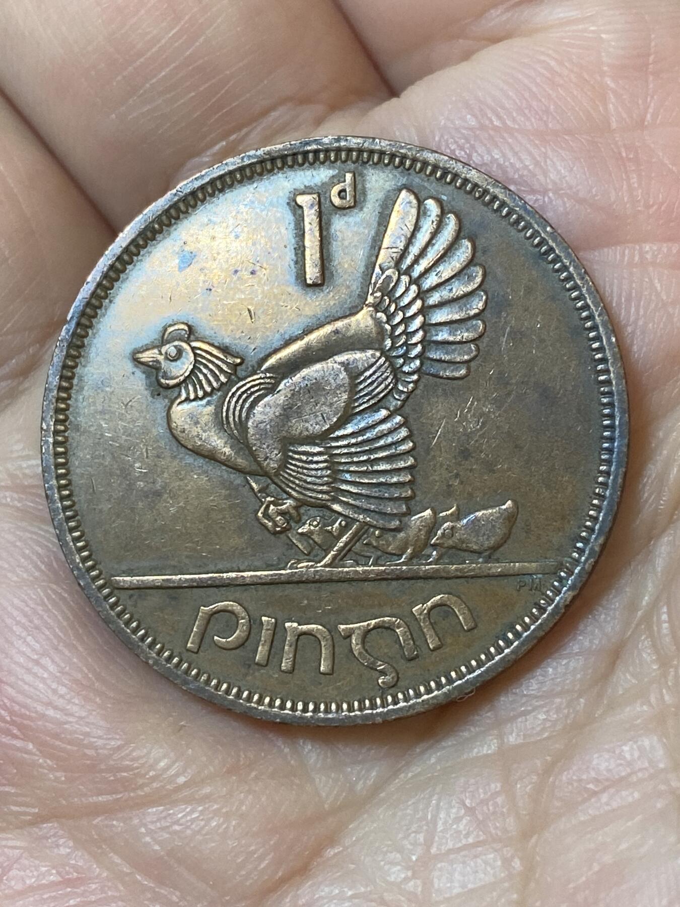 2026年第二十五场(总第一百九十四场）外国好品散币场(免佣金) 爱尔兰🇮🇪1963年1便士(共和国时期第一套)