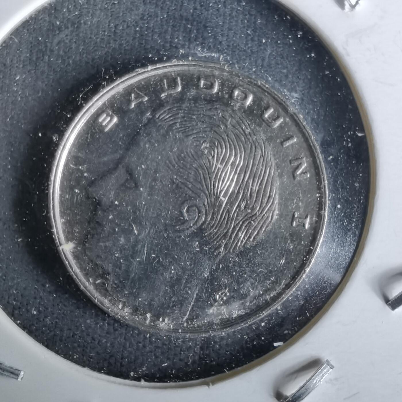 沼泽如烟--第993场 比利时1989年1法郎