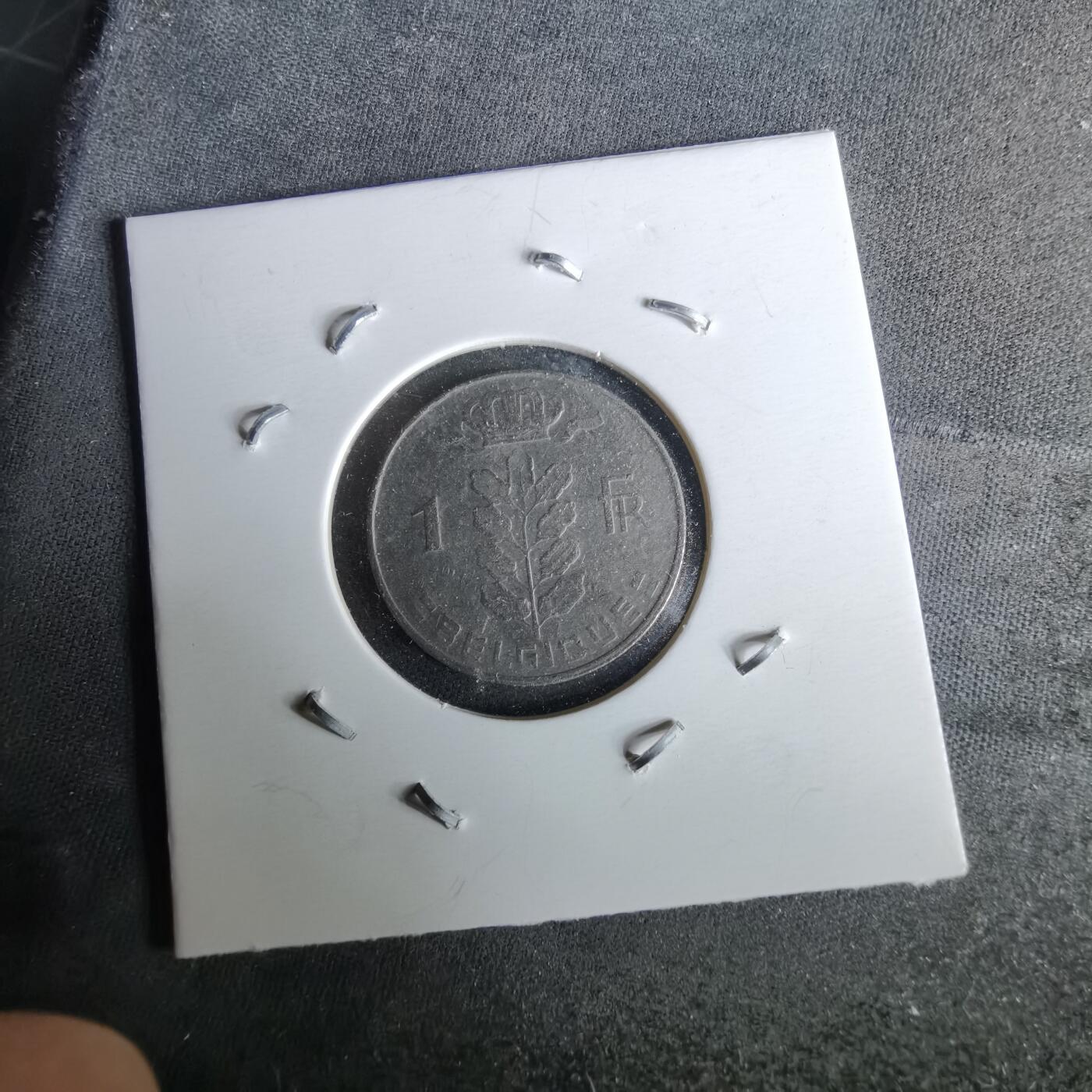 沼泽如烟--第993场 比利时1972年1法郎