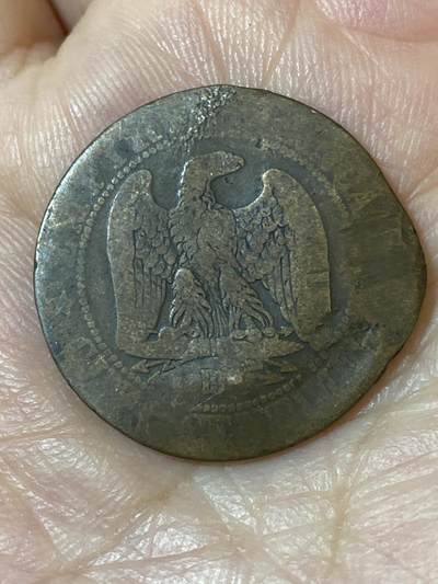 2026年第二十五场(总第一百九十四场）外国好品散币场(免佣金) - 有伤–法兰西第二帝国1865年5生丁(拿破仑三世第二版，BB标斯特拉斯堡造)